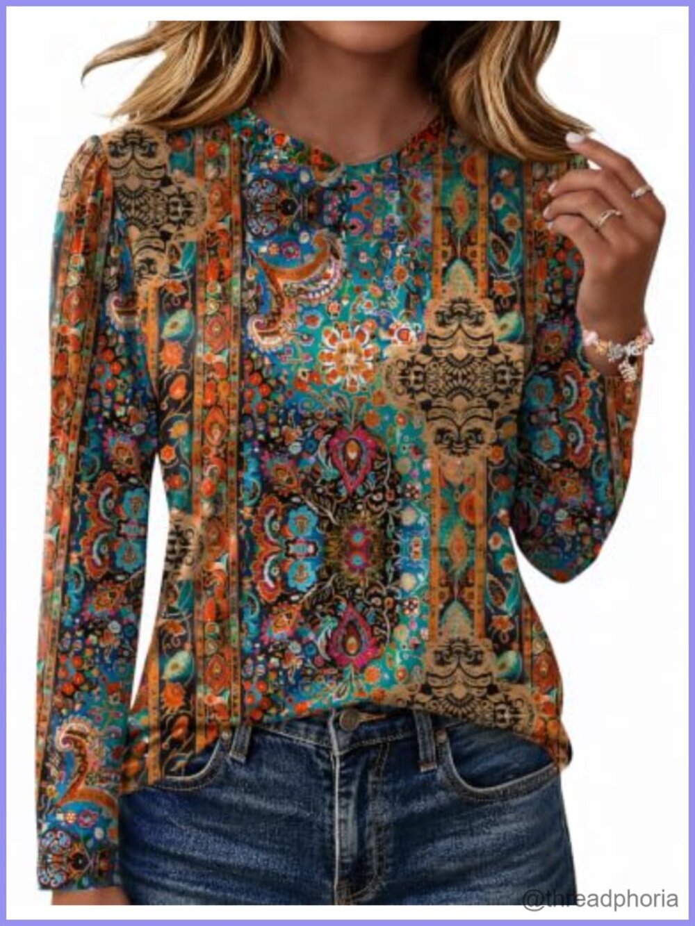 Womens Mock Neck Twist Knot Long Sleeve Dressy Casual Blouse